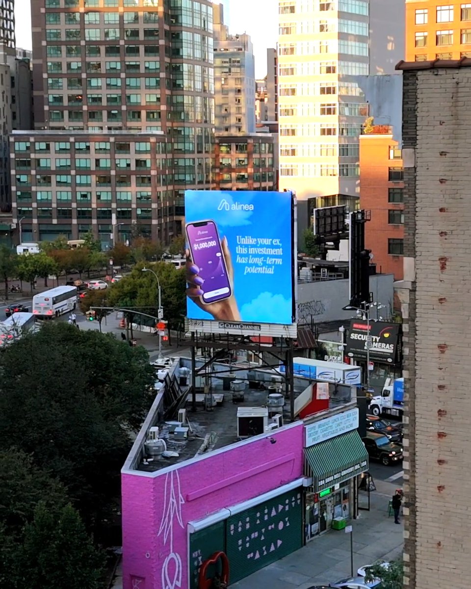 And unlike other finance platforms… Brex can turn your rewards into reach with billboards just like we did for Alinea 🔥