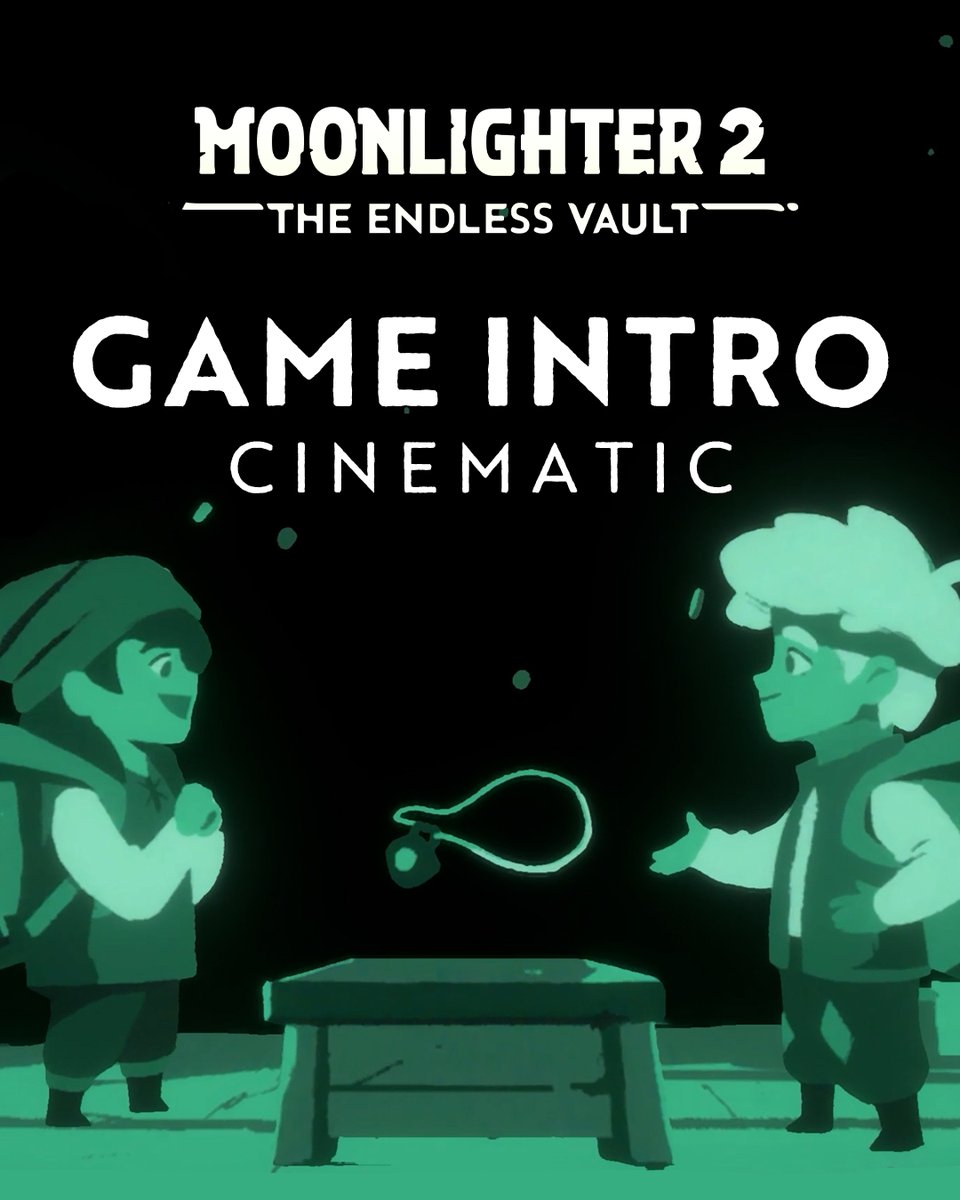 #Moonlighter 2: The Endless Vault is now available in Early Access on PC Game Pass and Steam! 🧹💚 And for all console players - we’re coming to PlayStation and Xbox next year. We’re beyond excited to finally open the vault for you!