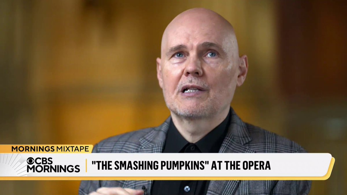 Thirty years after “Mellon Collie and the Infinite Sadness” helped make The Smashing Pumpkins famous, frontman Billy Corgan is collaborating with a surprising venue, The Lyric Opera of Chicago, to stage a new interpretation of the album with a 60-piece orchestra. Corgan told Vladimir Duthiers why the opera house was the right fit for his music and how music helped him navigate his turbulent childhood: “I can write my way out of this story.”