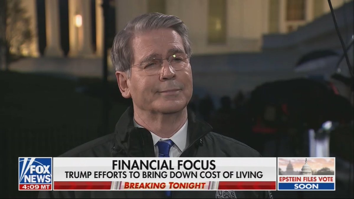 Q: Would a $2,000 tariff dividend check going to people be inflationary? Bessent: Maybe we could persuade Americans to save that.