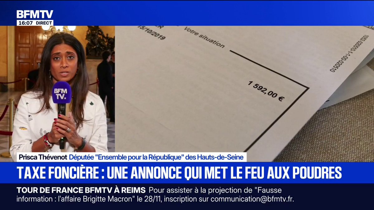 Hausse de la taxe foncière: “Gouverner, c’est choisir et ne pas suivre la folie fiscale de la gauche”, estime Prisca Thévenot (Ensemble)