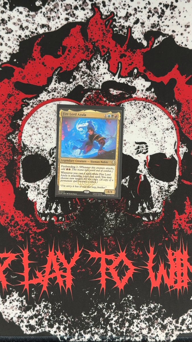 FIRE LORD AZULA OPENING HANDS IN cEDH