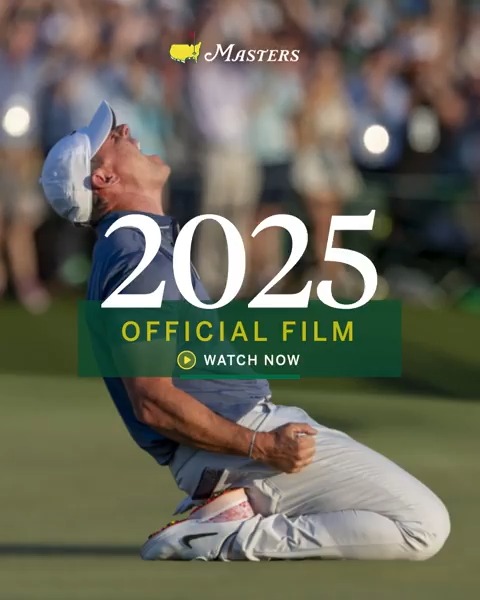 The 2025 Masters Official Film is now available in the Masters Vault. Experience Rory McIlroy's triumphant playoff win all over again: