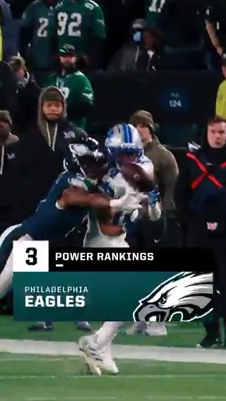 and the top spot of the Week 12 Power Rankings goes to...