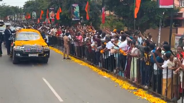 As always, the welcome in Coimbatore was truly special. The warmth, affection and blessings of the people of this vibrant city will always remain close to my heart.