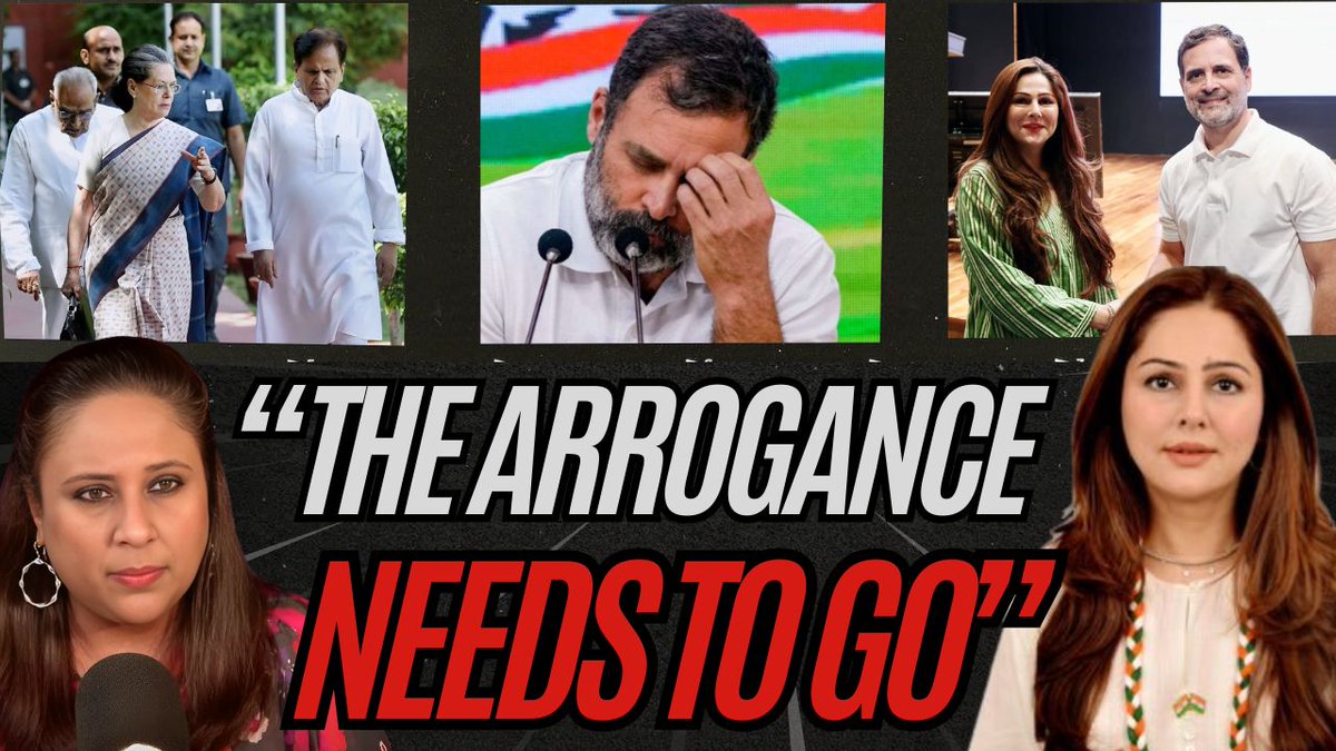 "The Arrogance Must Go"- Mumtaz Patel -Congress leader, daughter of Ahmed Patel, does not pull her punches, calling for her party to "stop blame game, stop excuses & look within" after Bihar defeat. In full Mojo Story here