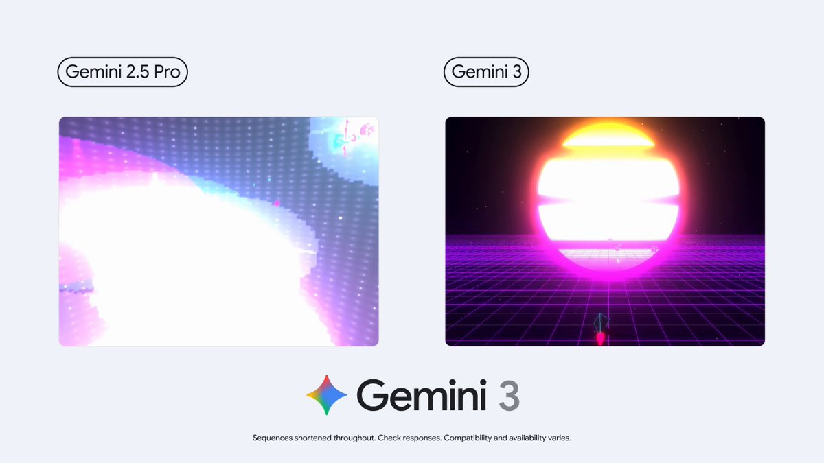With Gemini 3, thanks to the model’s significant improvements in coding capabilities, you can build interactive 3D designed games with a single prompt. See how Gemini 3 can handle complex prompts to build richer game design and aesthetics: