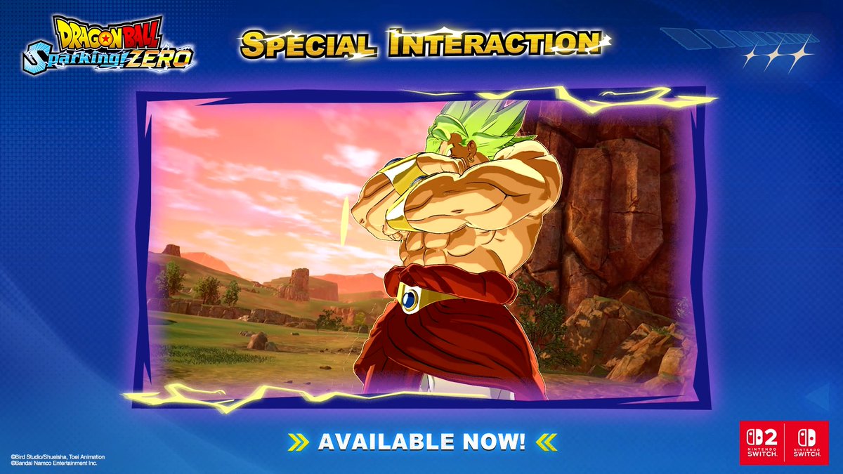Muscle meets menace… Broly vs Turles 💥 DRAGON BALL: Sparking! ZERO available now on Nintendo Switch &amp; Nintendo Switch 2!
