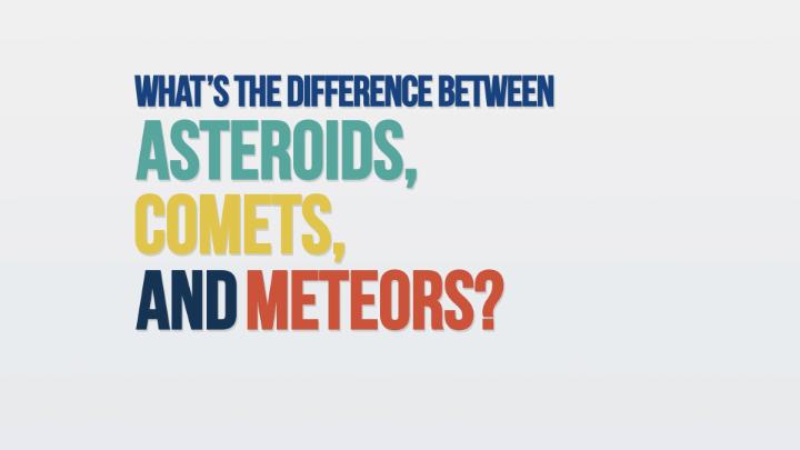 Asteroids. Comets. Meteors. ☄️ What sets them apart, and why are they all so fascinating to study? Watch as a NASA expert explains the differences: