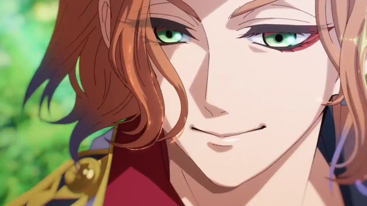 Cater Diamond saying "sorry fam" and then "k, byeeee" in English is not what I expected, but it's strangely in character lmao Also, his animated UM is so cool ugh, I just really love this anime adaptation 😭 #TwistedWonderland