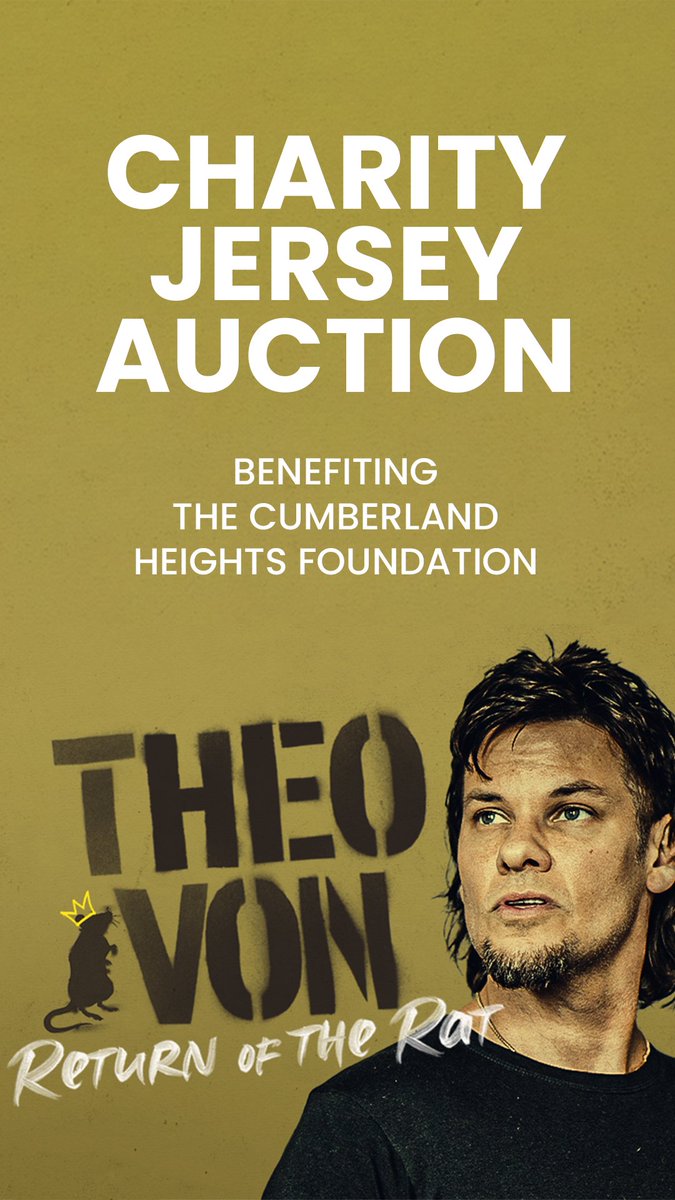Jersey auction live now benefiting Cumberland Heights Bid here: