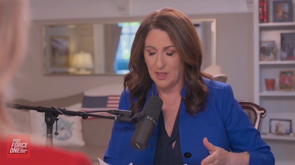 Host: The Syrian president came in, and Trump sprayed perfume all over him. Did he smell? Leavitt: That happens all the time. Not just with the Syrian president, but I've seen it with other foreign leaders. I've seen it with cabinet members, myself.