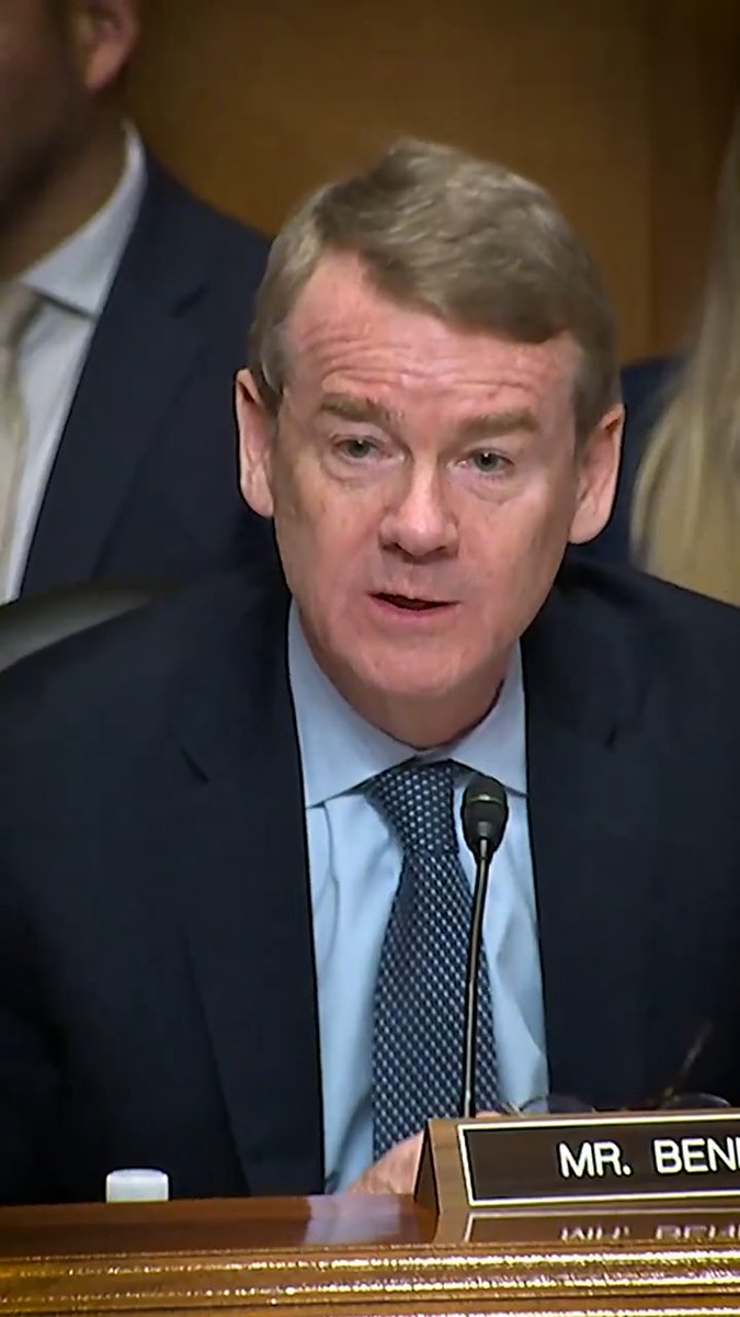 WATCH: Michael Bennet speaks on the importance of extending the ACA tax credits. Americans deserve to be able to afford healthcare, and Democrats won’t stop fighting for that.