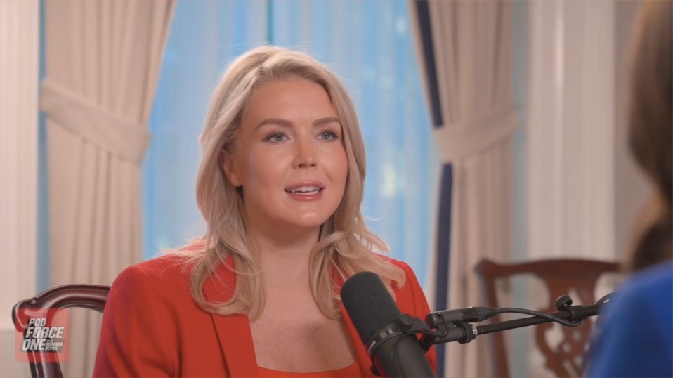 Karoline Leavitt calls the Epstein files a "classic Washington hoax"