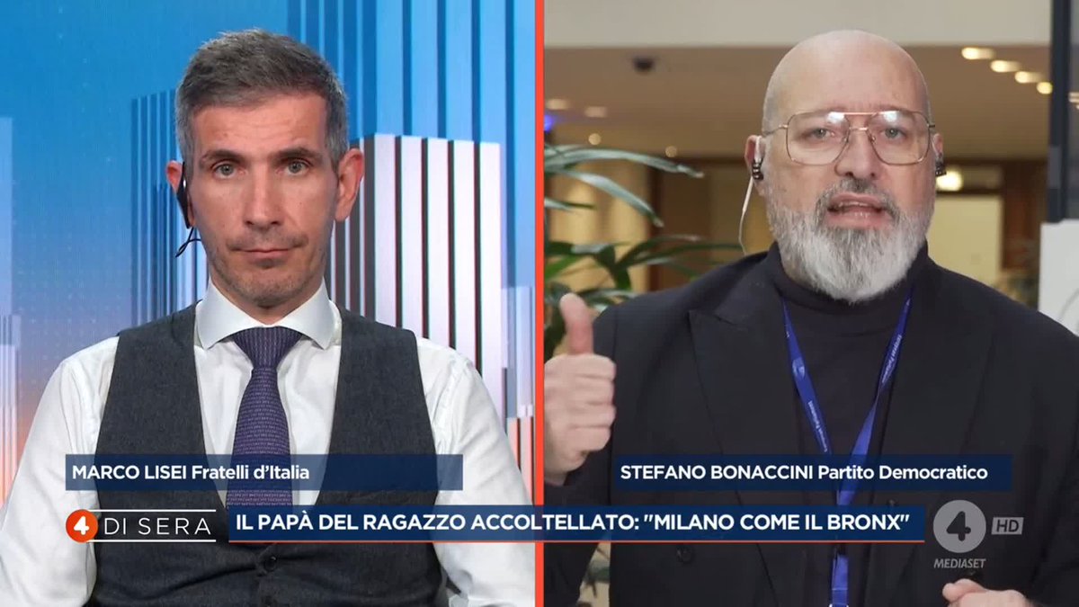 "Da tre anni c'è un governo che aveva promesso di rendere più sicura l'Italia e le città, ma tutto questo non sta minimamente accadendo" Stefano Bonaccini a #4disera