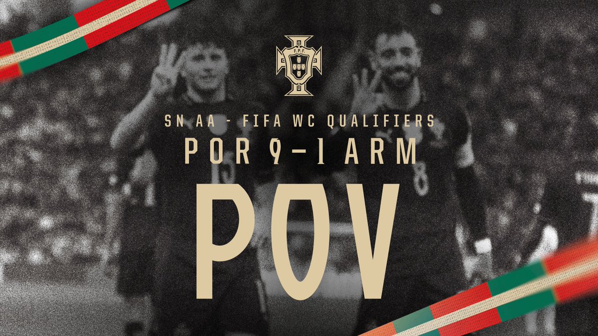 𝗘𝗦𝗧𝗔𝗠𝗢𝗦 𝗡𝗢 𝗠𝗨𝗡𝗗𝗜𝗔𝗟! 🏆🌎 Regressa a um dia histórico com o 𝗣ortugal 𝗢n 𝗩iew 🔙 🎥 Vídeo completo 👉 #FazHistória | #WCQ