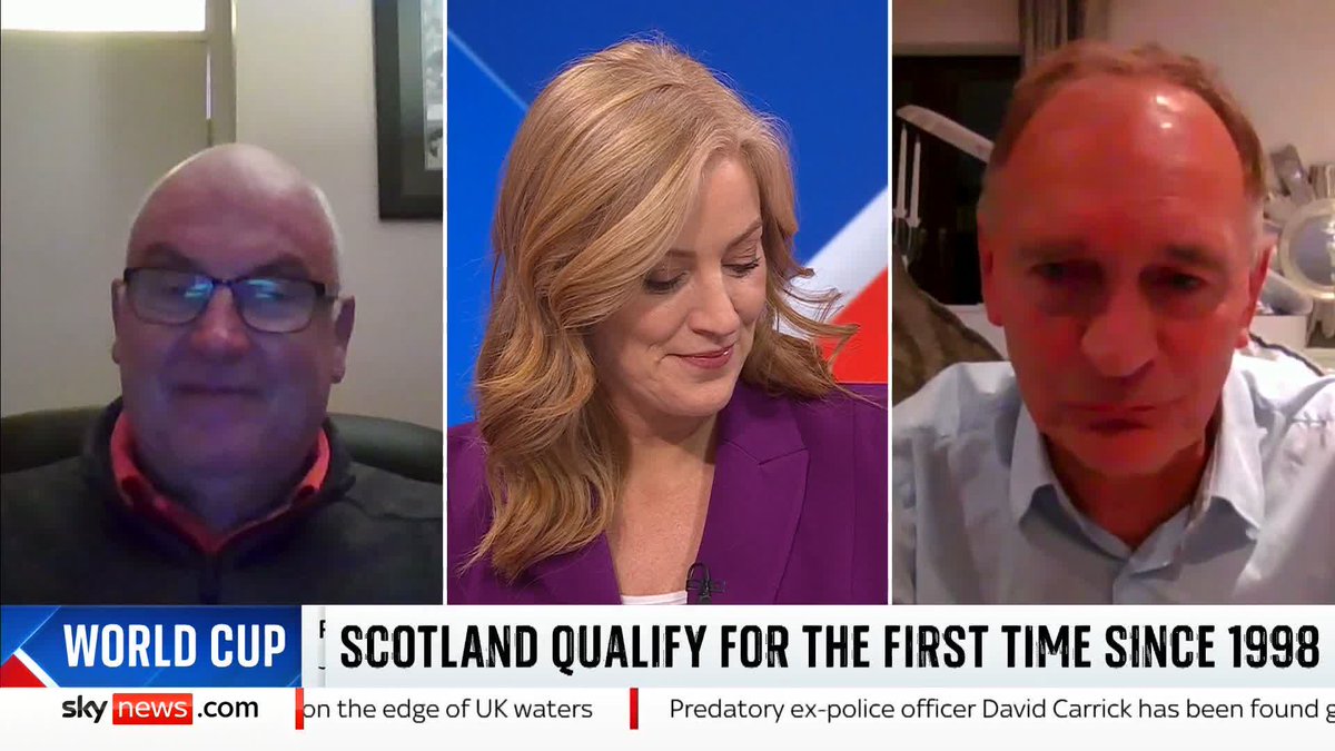 Jim Leighton - who played in goal last time Scotland reached the World Cup in 1998 - tells Sarah-Jane Mee that 'if you want to be a footballer, you want a World Cup on your CV'. Scotland beat Denmark 4-2 to qualify for 2026 tournament. 📺 Sky 501