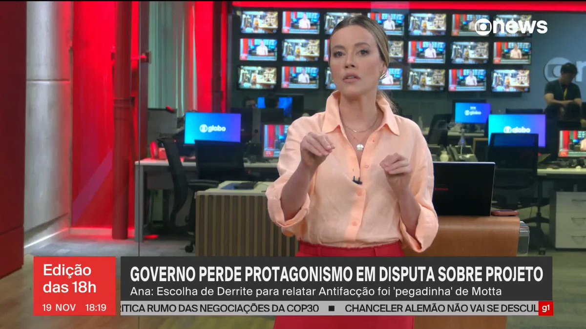 “A sinalização que o Senado dá é muito diferente da Câmara dos Deputados. (...) Parece-me que Davi Alcolumbre se diferencia de Hugo Motta no seguinte aspecto: indica um relator que não é nem lá nem cá, não é nem governo nem oposição. Então, com alguém independente, ele já acerta de largada”, diz Natuza Nery sobre a análise no Senado do Projeto de Lei Antifacção, aprovado na Câmara. ➡ Assista ao #Edição18: #GloboNews