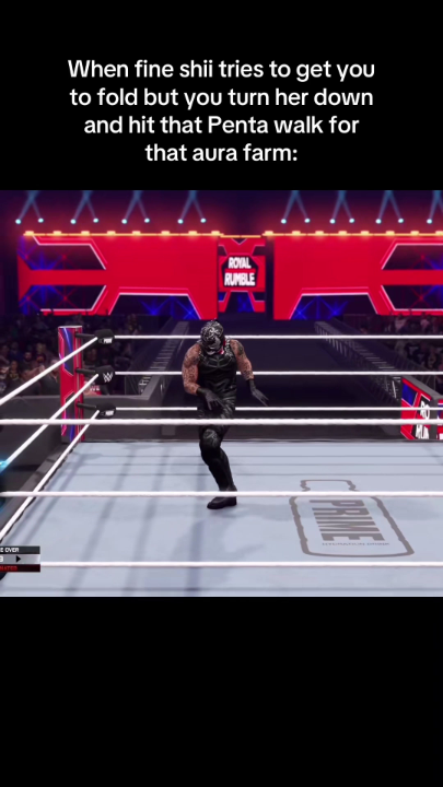 Knock opponent out of the ring ✅ Show off ✅ - Another great day in the ring for Penta #WWE2K25 via topimaniaa | TT