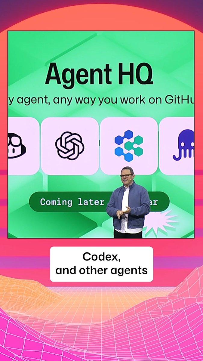 ICYMI: GitHub Universe was a vibe. ✨ Furbies, hackable badges, the reveal of Agent HQ—get the full recap. ▶️