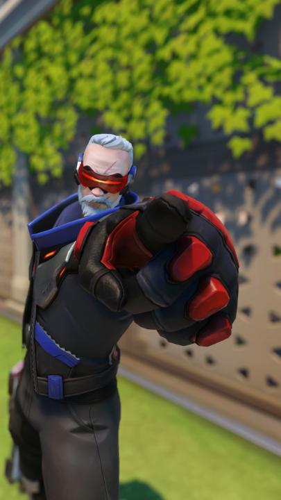 Soldier: 76 with forever be our Payload Poppa 👴🚗 Share this to your favorite Soldier: 76 main, and let us know which Hero you want to see next ✨