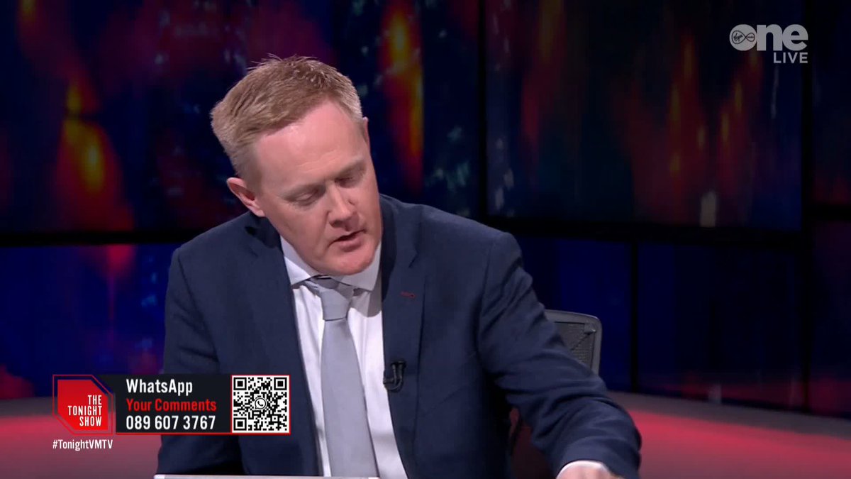 🗣️ "What are you proposing that we do about a 400 mile long border that we fought very hard... to keep open?" asks Fionnan Sheahan. 🗣️ "We may need to have spot checkpoints or something in that type of style," says Ken O’Flynn TD. #TonightVMTV