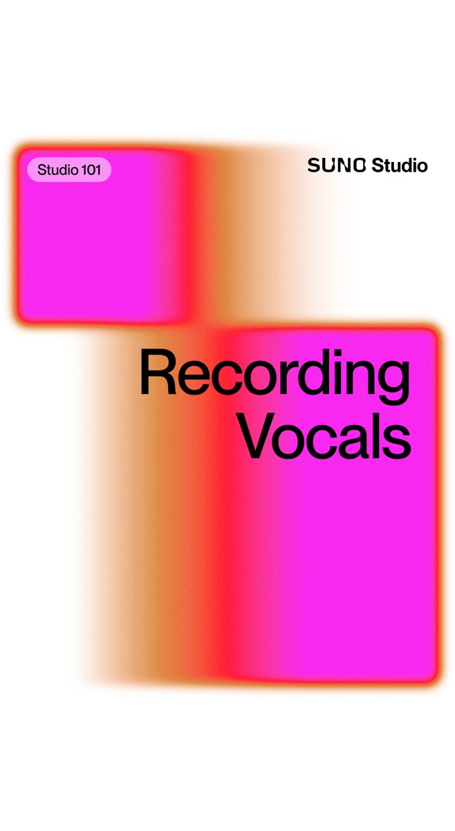 How to get started recording YOUR vocals in Studio!