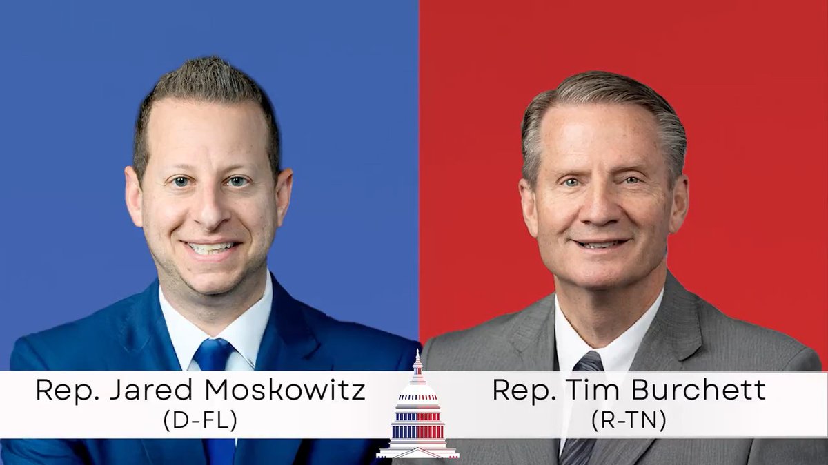 FRIDAY: Ceasefire with Congressman Jared Moskowitz (D-FL) and Rep. Tim Burchett Press Office (R-TN), Dasha Burns hosts – 7pm ET on C-SPAN