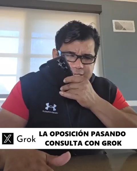 Hasta Grok los hace pasados 😭🤣