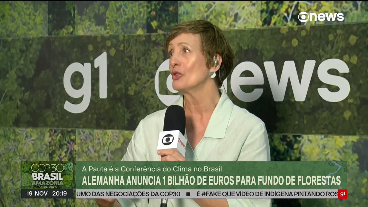 Alemanha anuncia investimento de 1 bilhão de euros para Fundo de Florestas. ➡ Assista ao #EmPauta: #GloboNews