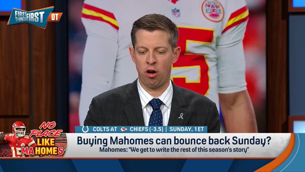 “I’m gonna have to see ‘eliminated’ next to their name... It’s gonna be very hard for me to believe until I actually see Wild Card Weekend and the Chiefs are in Cabo.” Danny Parkins isn’t ready to count out the Chiefs: