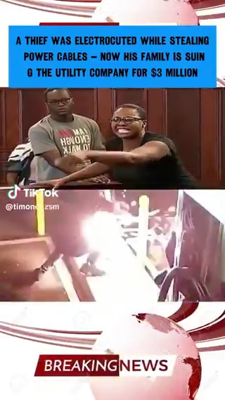 FAFO 💯‼️ and it was ⚡️SHOCKING 😅😂 Idiot tries to steal copper wires from a live EV charging station. Family sues electric company for wrongful death. Judge dismisses $3 million lawsuit after their 18-year-old son, Darius Johnson, dies from electrocution while stealing copper cables from an EV charging station in October 2025. In a shocking incident that occurred in October 2025, 18-year-old Darius Johnson tragically lost his life after being electrocuted while attempting to steal copper cables from an active electric vehicle (EV) charging station. The dangerous act resulted in fatal injuries, highlighting the significant risks associated with tampering with high-voltage electrical infrastructure. Following the incident, Johnson's family filed a $3 million wrongful death lawsuit against the electric company responsible for the charging station. However, the court ultimately dismissed the case, citing the circumstances surrounding the attempted theft. This incident serves as a powerful reminder of the hazards associated with electrical equipment and the grave consequences of unlawful tampering. It also reignites discussions around public safety, property crime, and legal accountability related to utility infrastructure.