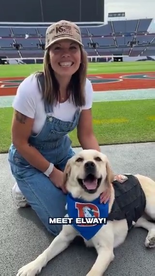 Saving lives at both ends of the leash 🧡 A deeper 👀 at the work we’re doing with K9s For Warriors: