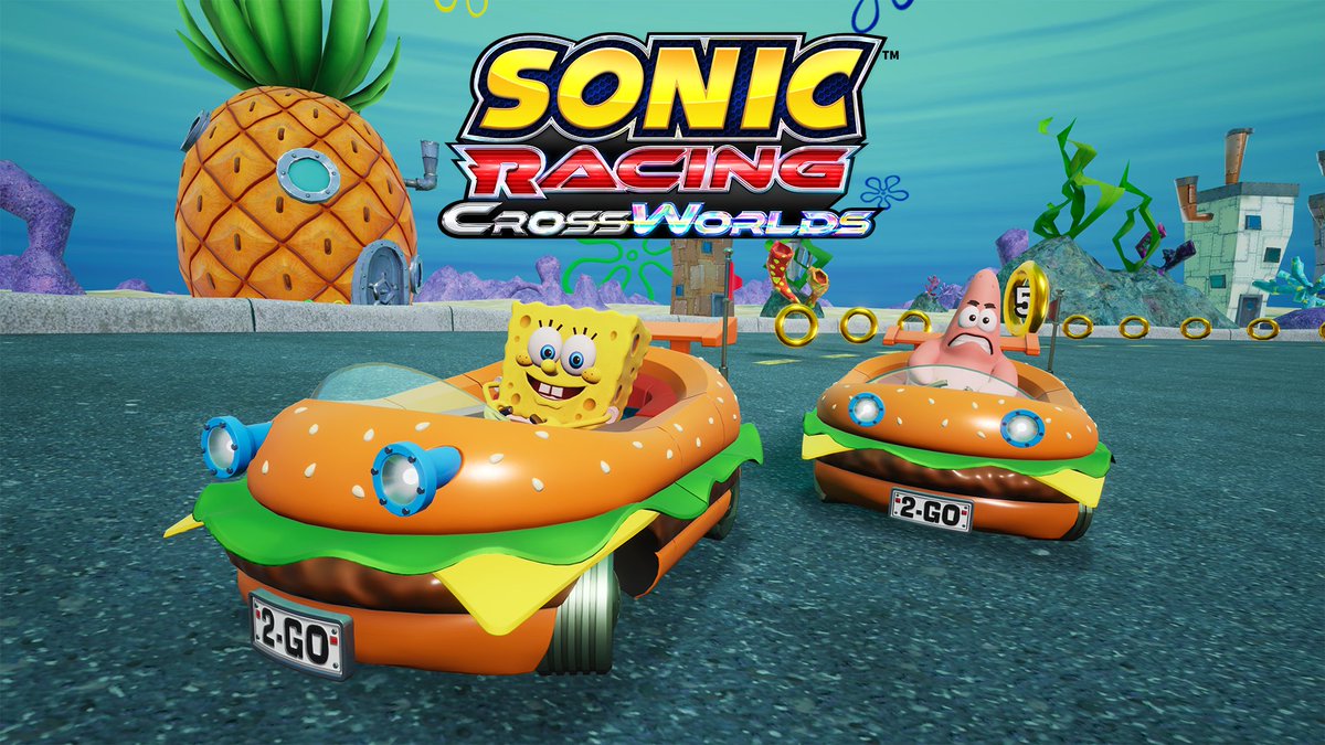 I'M READY! SpongeBob and Patrick join the race! Hop in the Patty Wagon and cruise through the new "BiKiNi BOTTOM" course! The SpongeBob SquarePants Festival starts tomorrow!