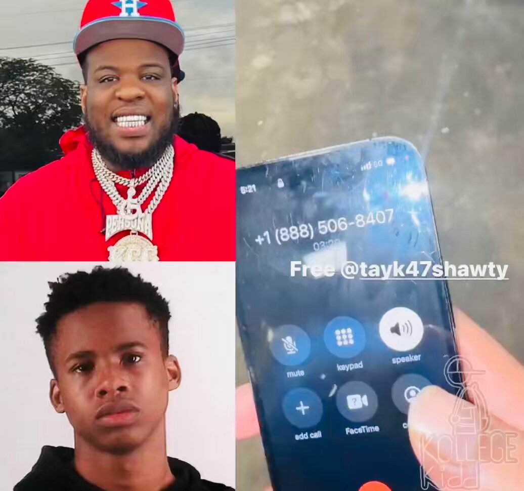 Houston rapper Maxo Kream calls Tay-K during 55-year prison sentence: “My little bro coming home soon.”