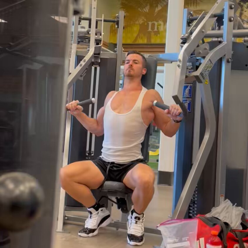 I use well-built Machines for all my Chest Pressing b/c I don’t feel like wasting my time in the gym fiddling around with inferior exercises Sure, you can build muscle with Barbell/Dumbbell Presses… But why cut the grass with scissors when you can use a lawn mower?