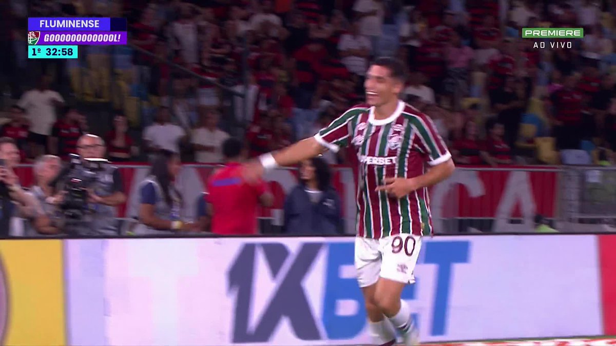 Zaga do Flamengo se enrola, Rossi entrega a paçoca e Kevin Serna marca. Fluminense 2x0 Flamengo. 🎥 Premiere | ge
