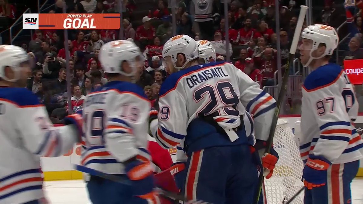 McDavid to Draisaitl. You know the drill. 🔥 🇺🇸: NHLonTNT & Actually HBO Max ➡️ 🇨🇦: Sportsnet or stream on Sportsnet+➡️