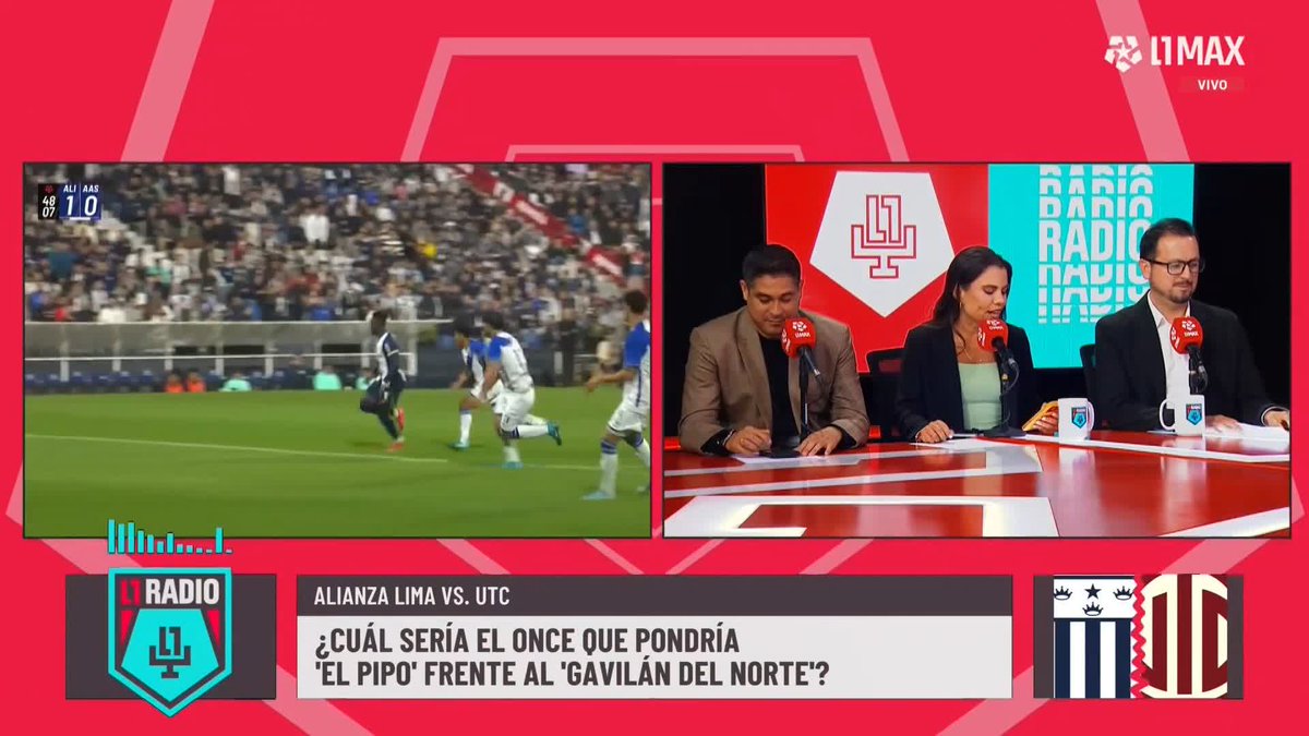 🔥EL 11 TITULAR DE #ALIANZALIMA CONTRA UTC🔥 🎙️Ana Lucía Rodríguez : "Campos, Huamán, Chávez, Zambrano, Trauco, Jesús Castillo, Gaibor, Cantero, Ceppelini y Paolo Guerrero" #L1Radio #ArribaAlianza 📺 Conoce cómo ver L1MAX en vivo 👉