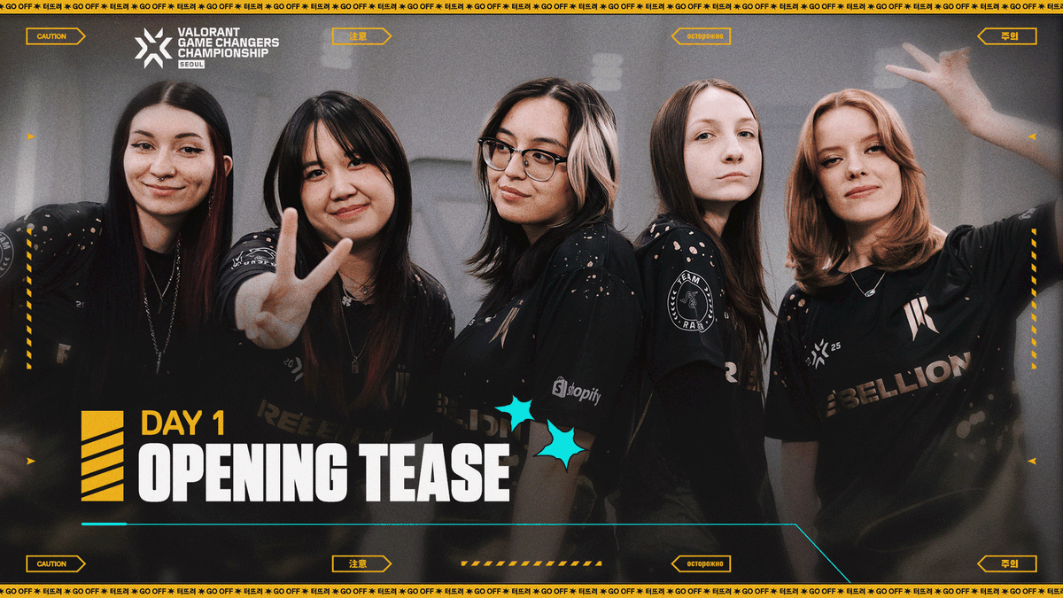 It’s about to GO OFF in Seoul. 10 teams have flown in from around the globe, but all are united with one goal in mind. To become crowned the #VCTGameChangers Champion. Watch all the action happen at