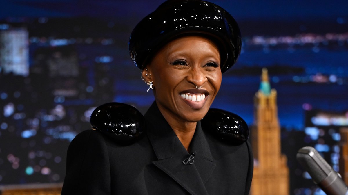 Cynthia Erivo explains the true story behind her recent viral meme 🤣 #FallonTonight #WickedForGood #WickedWeekOnFallon