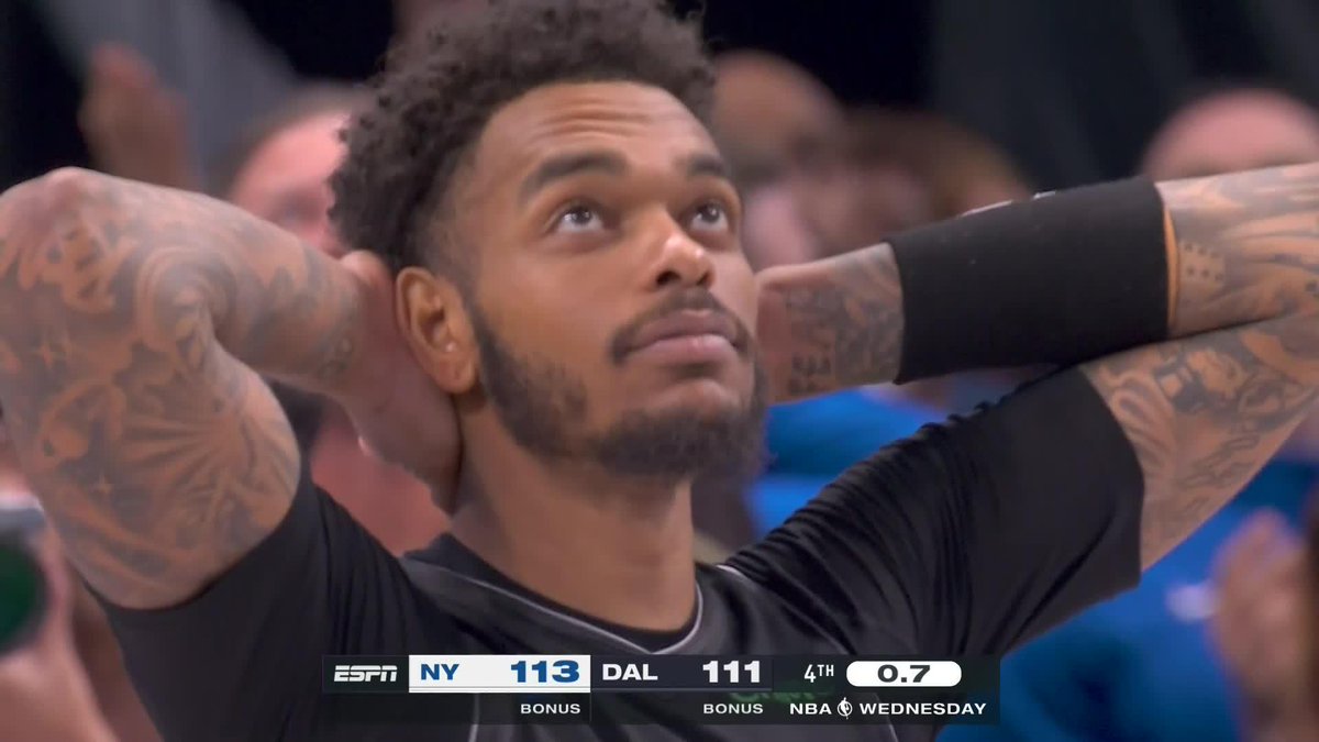 🚨 ¡FINAL CON POLÉMICA! 💥 Dallas Maverick empata el partido a falta de menos de un segundo... pero el árbitro señala falta en ataque y la victoria se va para New York Knicks #NBAxDAZN 🏀🇺🇸