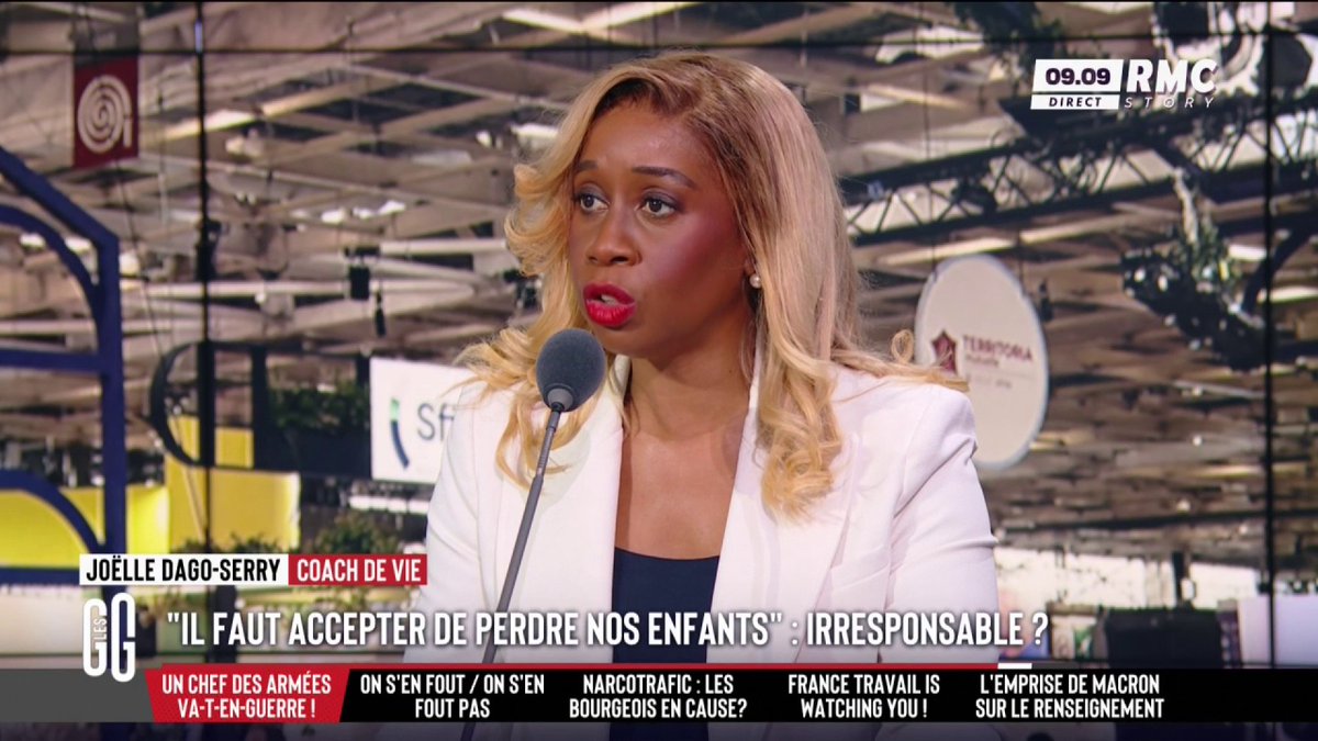 🪖 « Accepter de perdre nos enfants » : Macron doit-il faire taire le chef d’Etat major des armées ? 🗣️ Joëlle Dago-Serry : "C'est le mandataire de Monsieur Macron. Je ne voterai plus jamais pour quelqu'un qui n'a pas d'enfants." #GGRMC