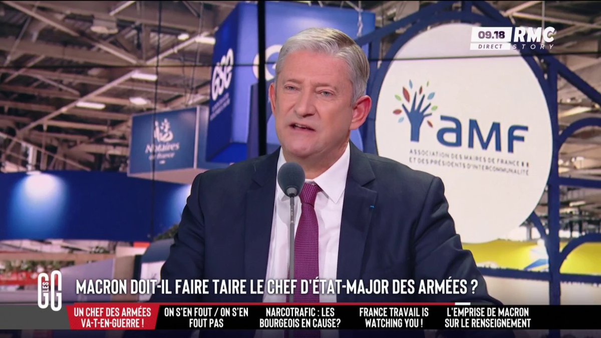 🪖 « Accepter de perdre nos enfants » : Macron doit-il faire taire le chef d’Etat major des armées ? 🗣️ Emmanuel de Villiers : "La guerre en Ukraine a coûté 20 milliards à la France et là on cherche 500 millions avec la taxe foncière. Il faut arrêter cette farce." #GGRMC