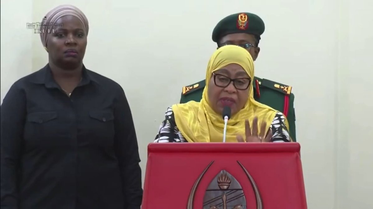 BREAKING: Tanzanian President Samia Suluhu Hassan claims protesters were paid to "burn the country" as she launches commission of inquiry into post-election violence
