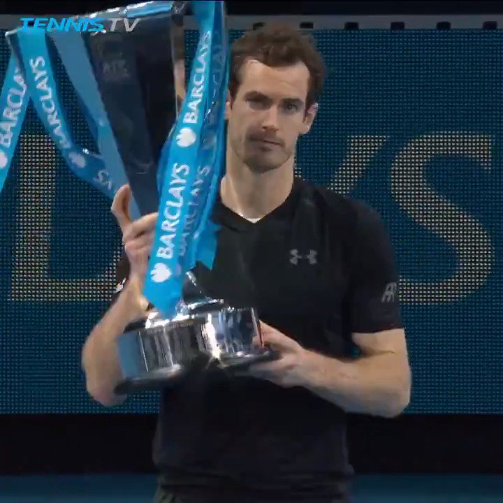 Exactly 9 years ago today, Andy Murray beat Novak Djokovic in the last match of the 2016 season in the final of the ATP World Tour Finals to secure the year end world number 1 ranking... Absolutely ICONIC. ✨ 🏴