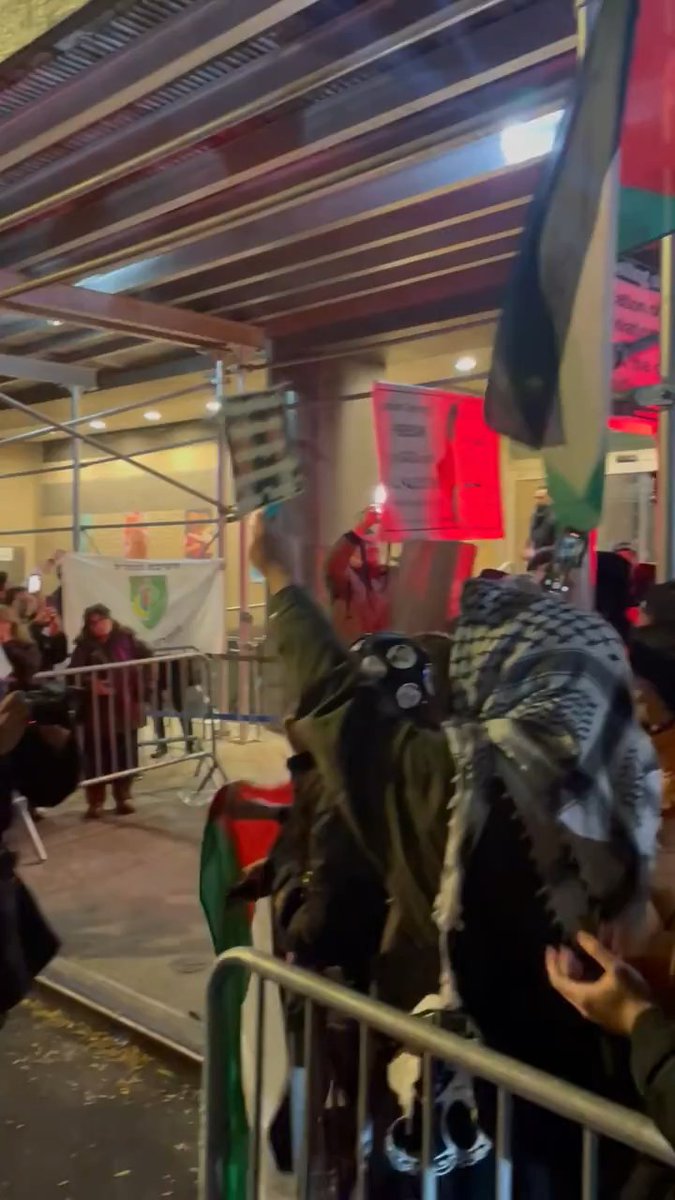The Rabbi of Park East Synagogue, NY, lived through Kristallnacht. Last night, antisemites were chanting for intifada outside his synagogue. He survived this hatred once. Now, he’s forced to watch it rise again. This was never about Gaza. It’s an attack on the Jewish people.