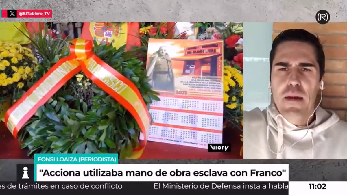 "Las mismas 100 familias franquistas que gobernaban, como los Entrecanales, siguen gobernando en la actualidad" Fonsi Loaiza sobre la dictadura de Franco, Acciona y la corrupción 👇🏽 📺 EL TABLERO |