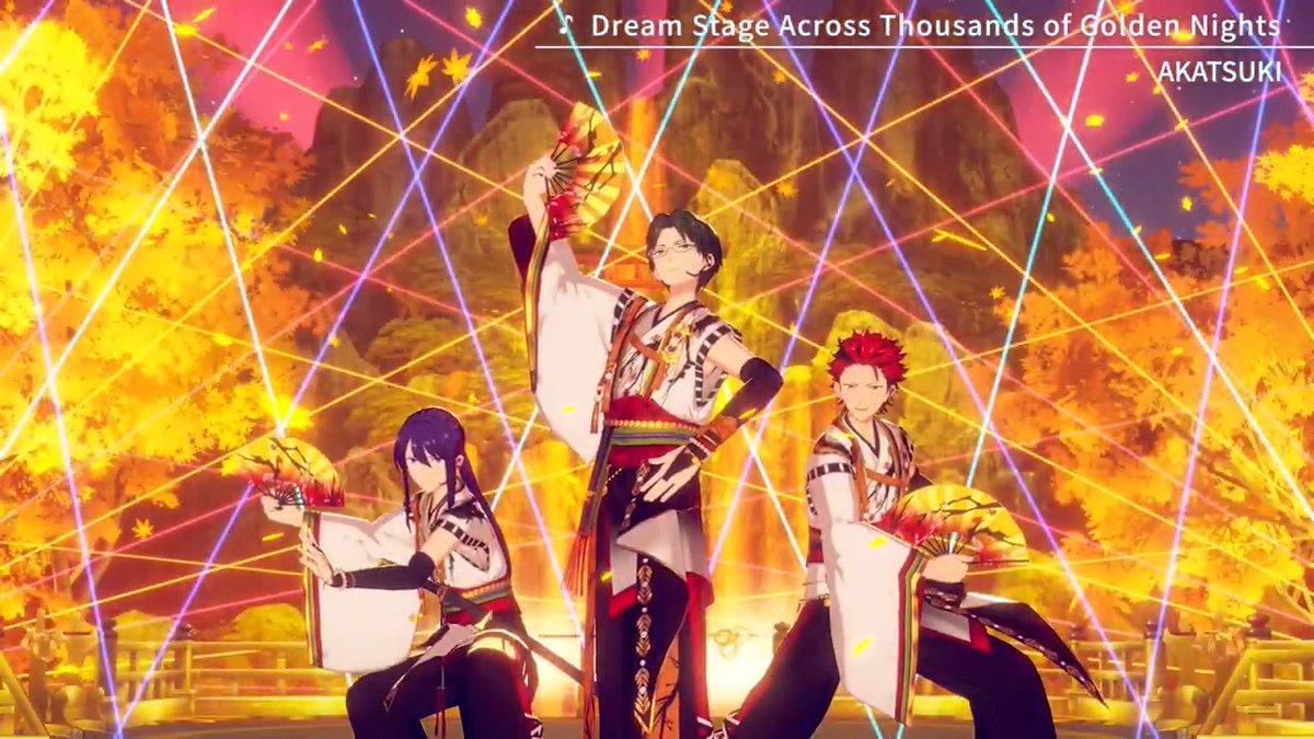 📝CLIMAX MV Release! Dream Stage Across Thousands of Golden Nights - AKATSUKI Please enjoy!