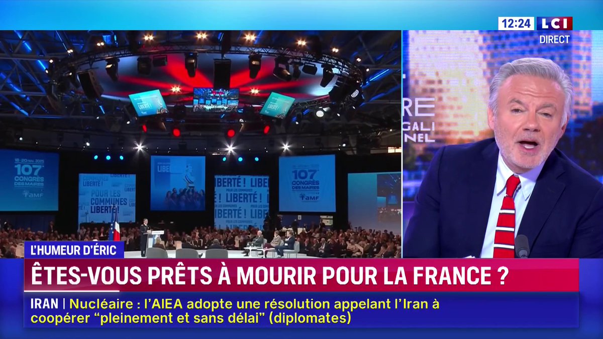 🔴 Êtes-vous prêts à mourir pour la France ? ▶️ L’édito Eric Brunet dans « Brunet sans filtre », du lundi au vendredi de 12h à 15h sur LCI